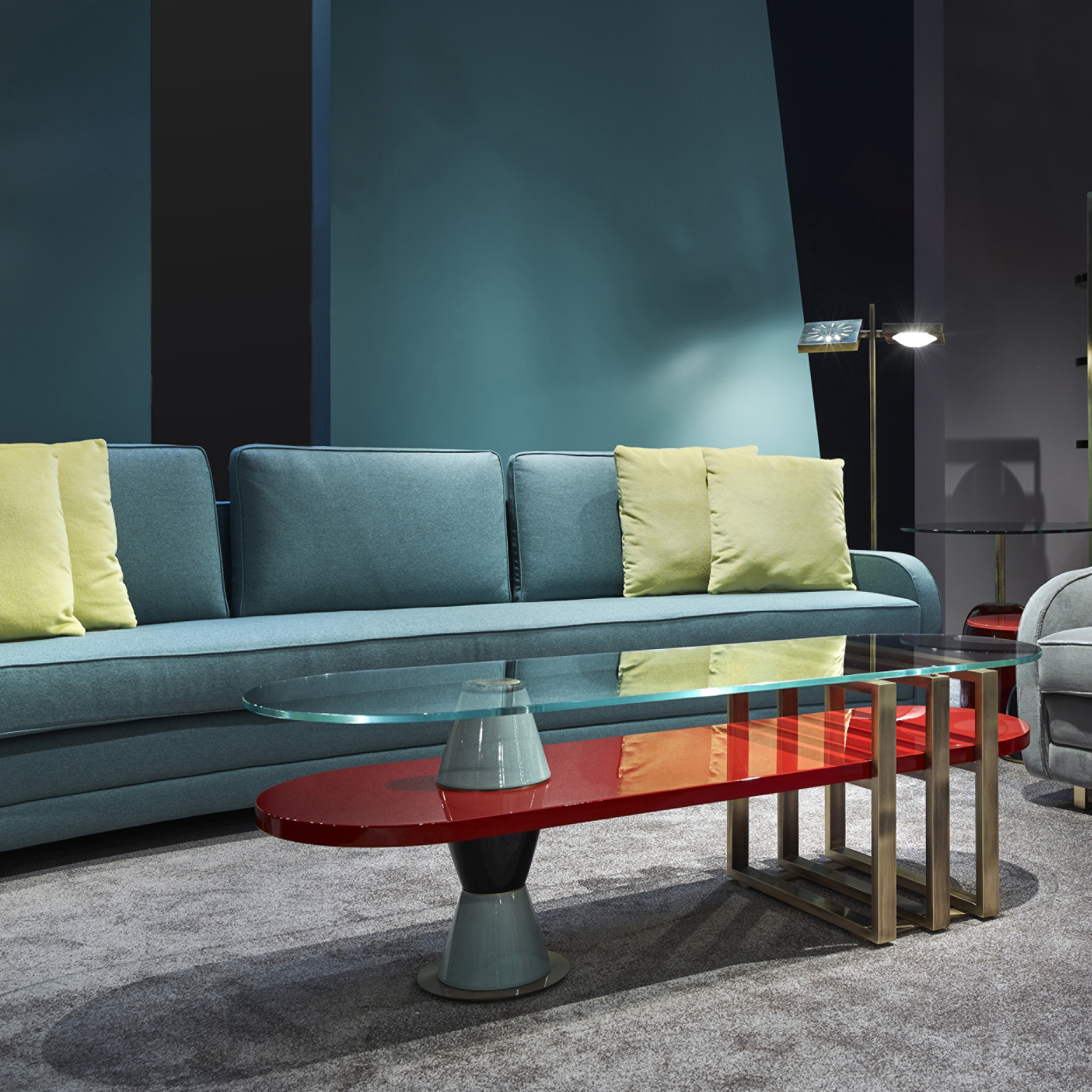 Palm - Oval coffee table